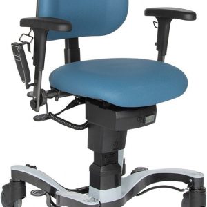 fahrbarer Patientenstuhl VELA "Basic+" mit elektrischer Höhenverstellung